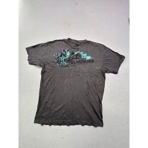 NOT OF THIS WORLD T Shirt Cotton Gray Teal Graphic XL Mens